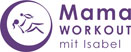 Logo Isabel Marquardt mamaworkout mit Isabel 131px